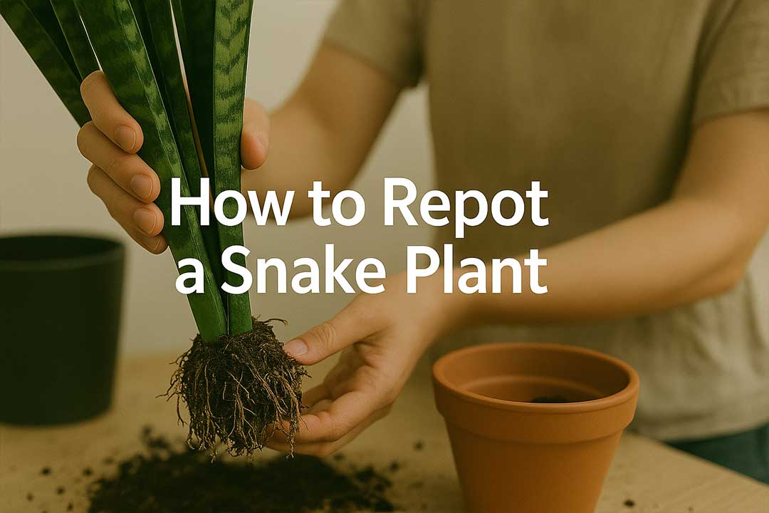 How to Repot a Snake Plant​