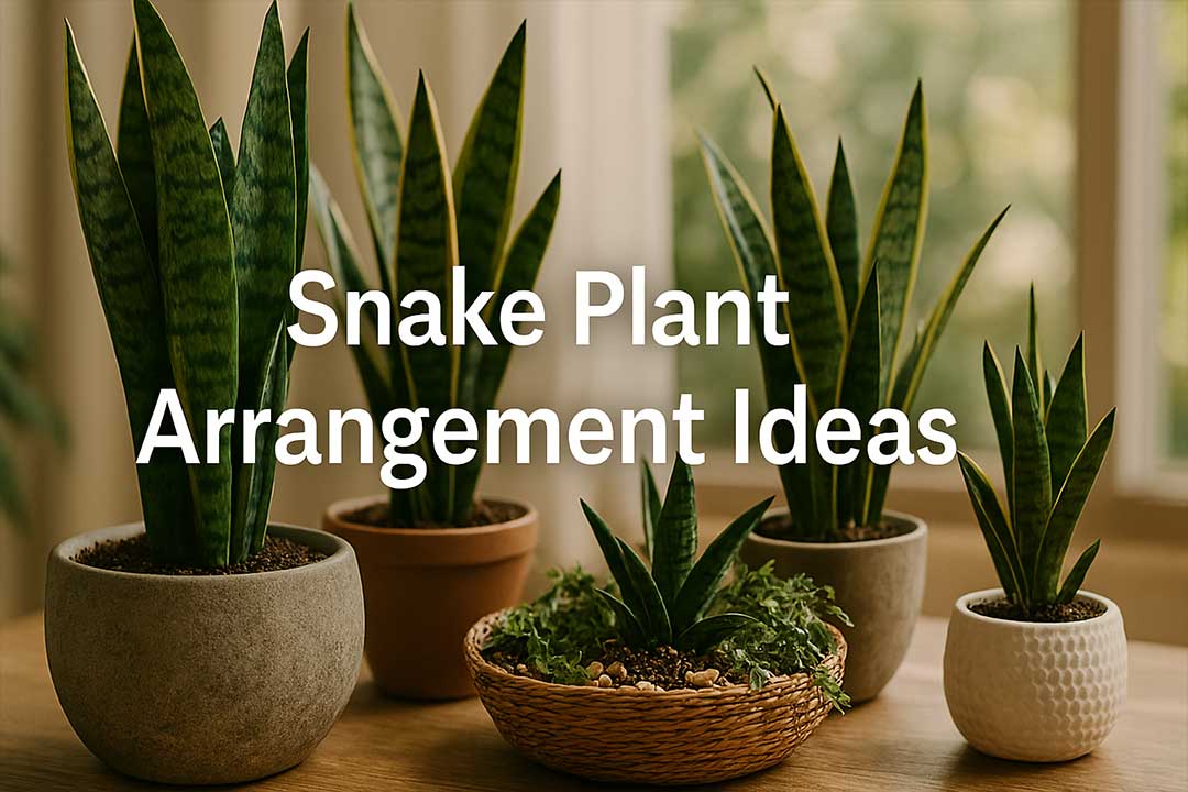 Snake Plant Arrangement Ideas