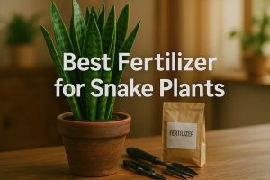 best fertilizer for snake plants